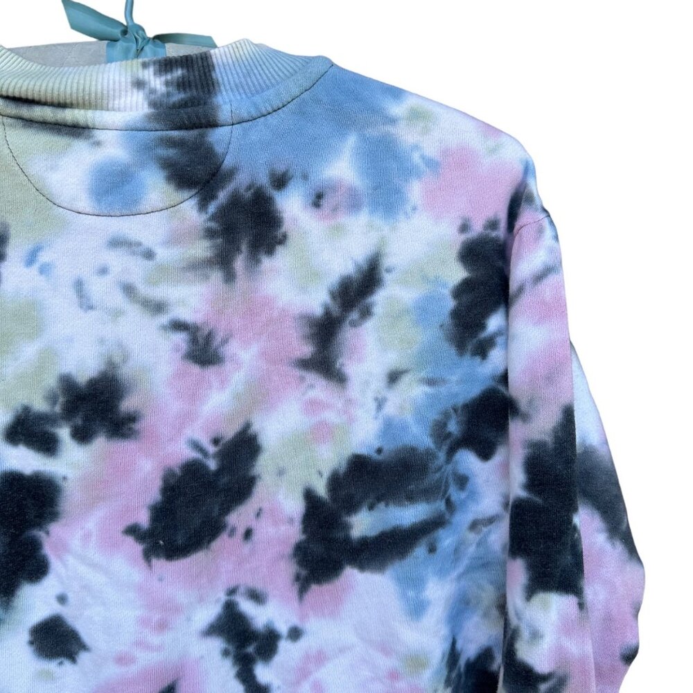 90 Degree by Reflex Tie Dye Crop Sweatshirt Size S - Picture 10 of 12